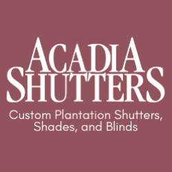 Acadia Shutters, Shades, and Blinds logo